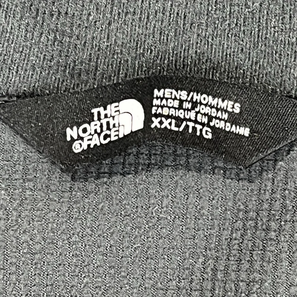The North Face Men's‎ Gray Windwall Full Zip Fleece Jacket Size XXL EUC